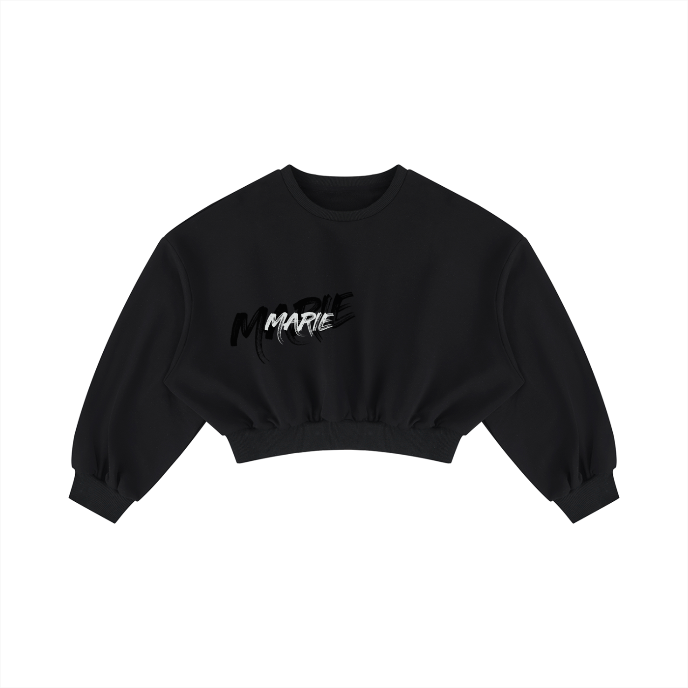 Women's Boxy Cropped Crewneck Sweatshirt