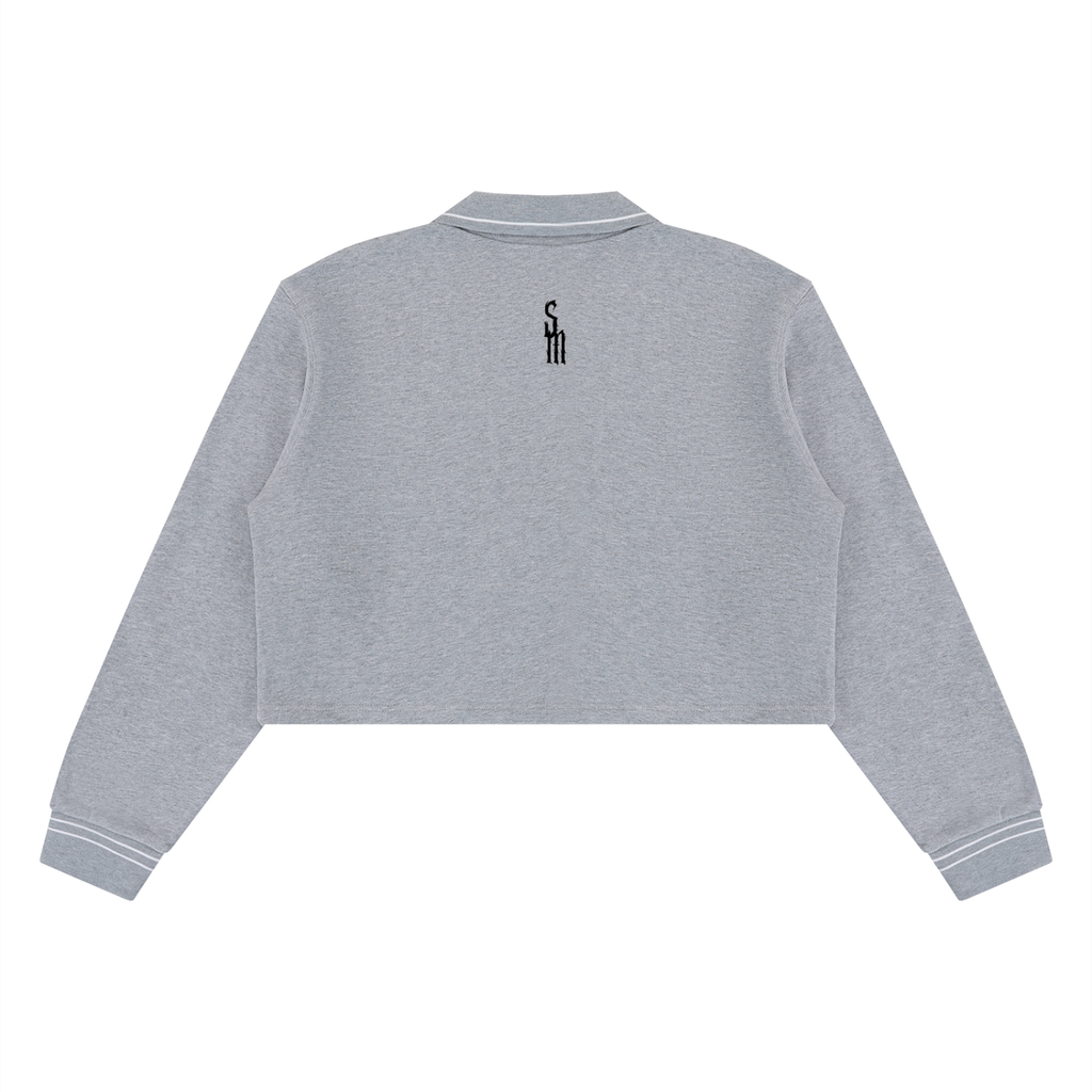 Women’s Crop Collared Sweatshirt
