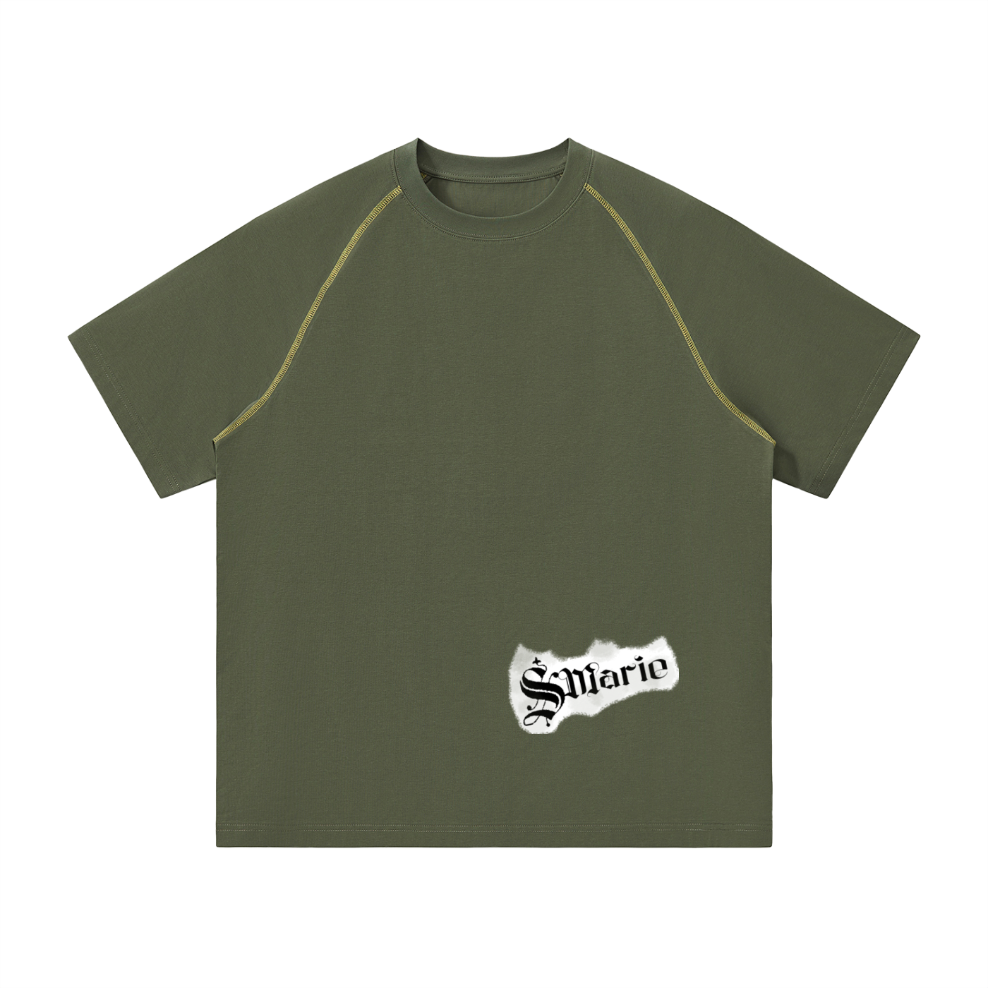 Unisex Contrast Stitch Raglan T-Shirt