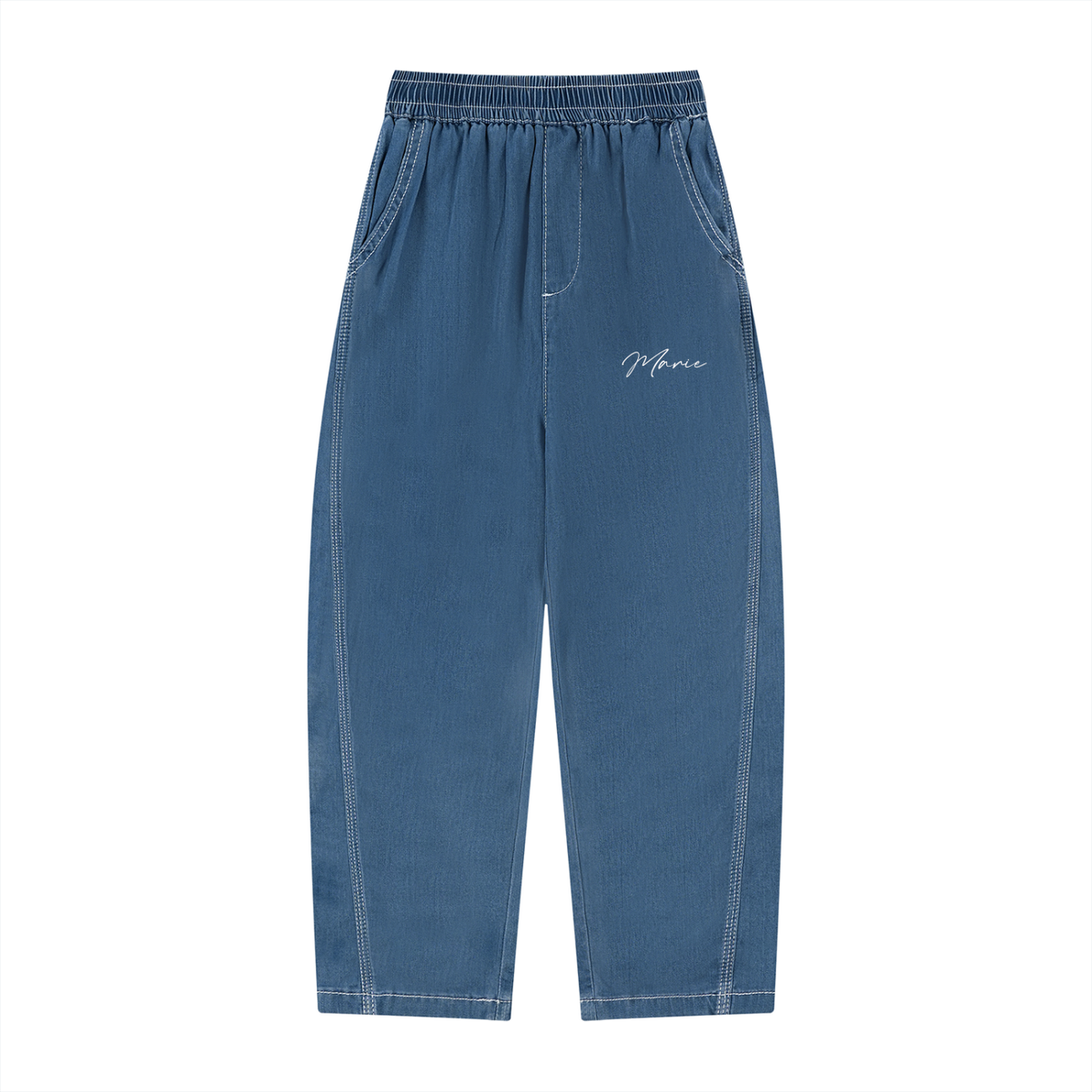 Kid’s Vintage Wash Straight Leg Jeans