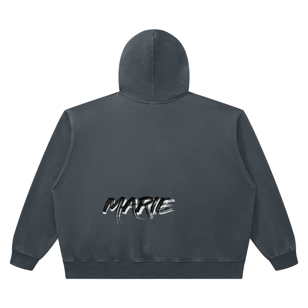 Unisex Heavyweight Vintage Wash Boxy Hoodie