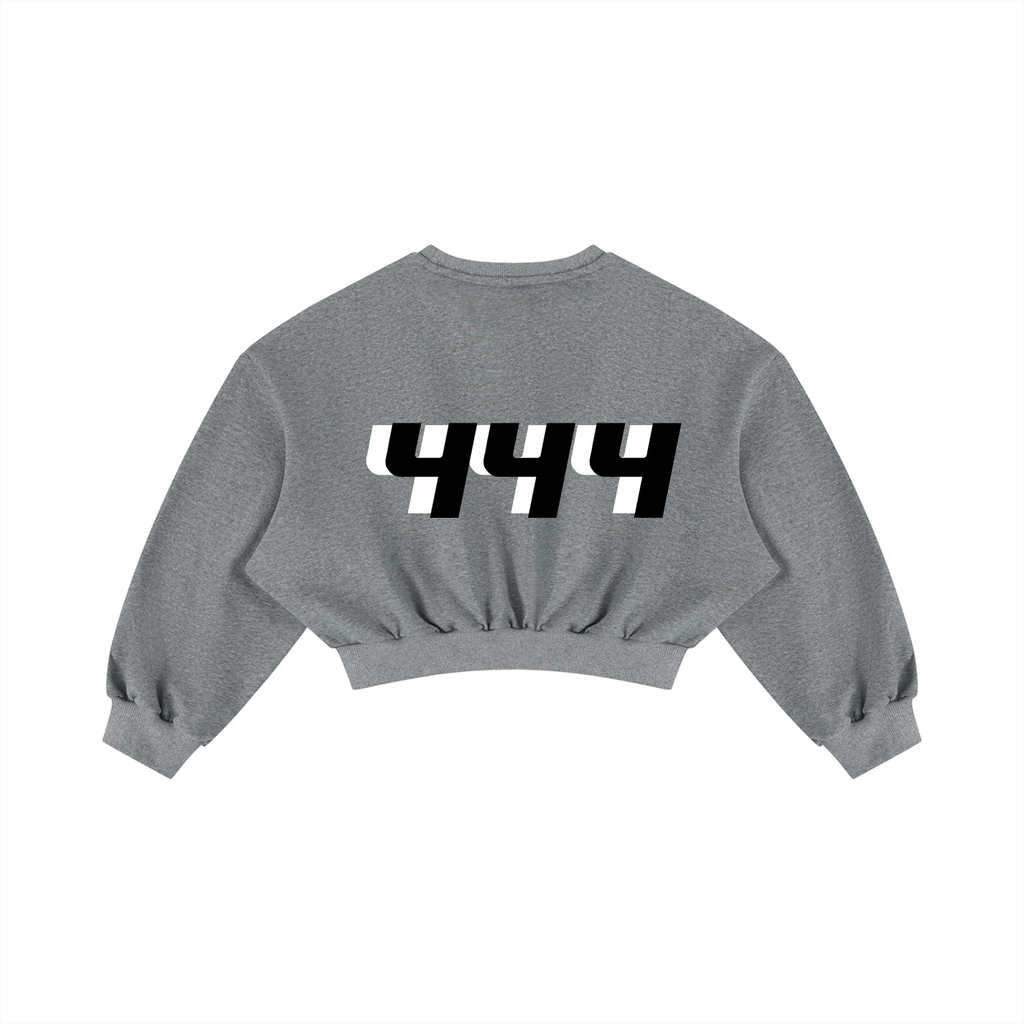 Women's Boxy Cropped Crewneck Sweatshirt