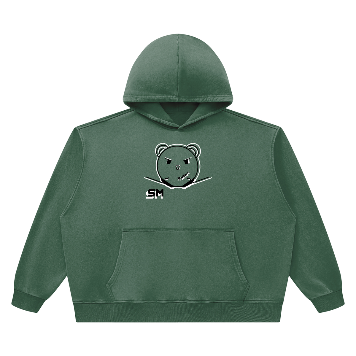 Unisex Heavyweight Vintage Wash Boxy Hoodie