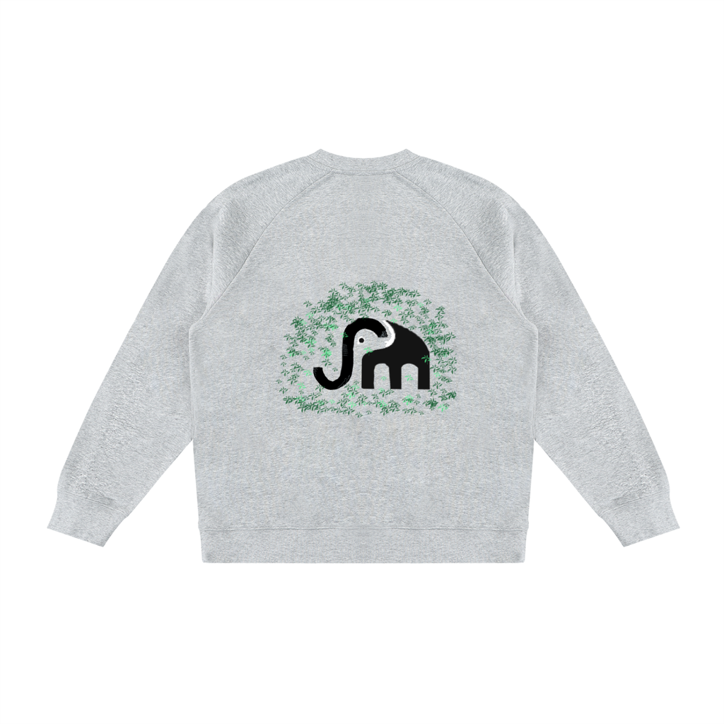 Unisex Color Block Crewneck Sweatshirt