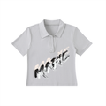 Bodycon Short Sleeve Polo Shirt