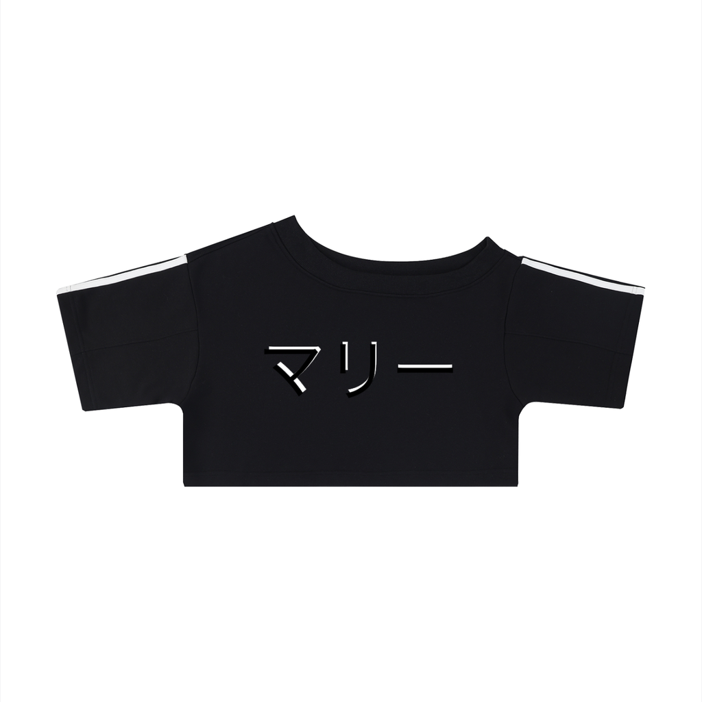 Women's Off-the-Shoulder Crop T-Shirt