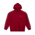 Contrast Piping Raglan Hoodie