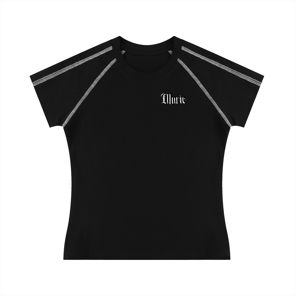 Women's Contrast Stitch Raglan T-Shirt