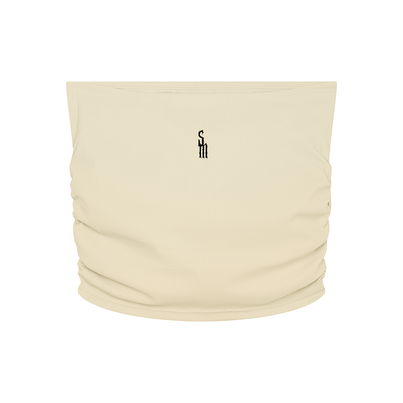 Women’s Ruched Cropped Yoga Tube Top