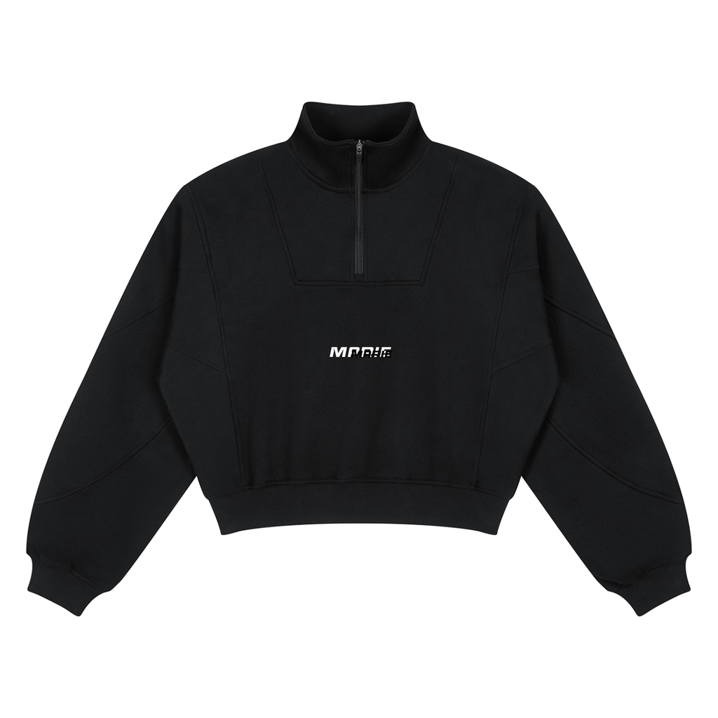 Women’s Loose Fleece Quarter-Zip Sweatshirt