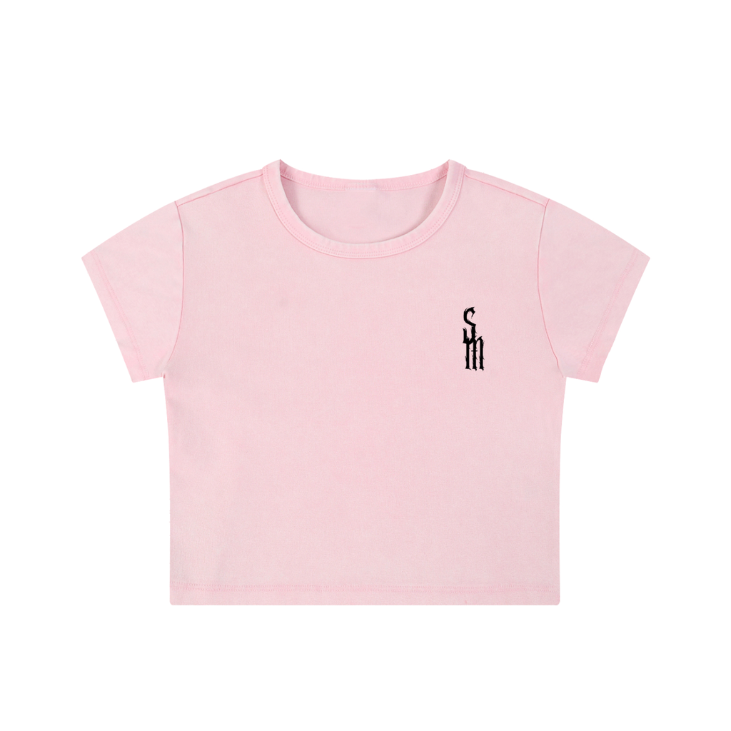 Snow Washed Crop Top