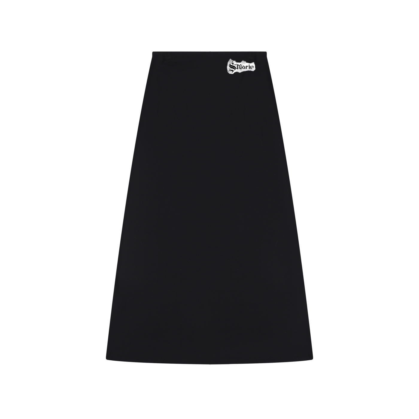 Women's Solid Color Knit Maxi Skirt