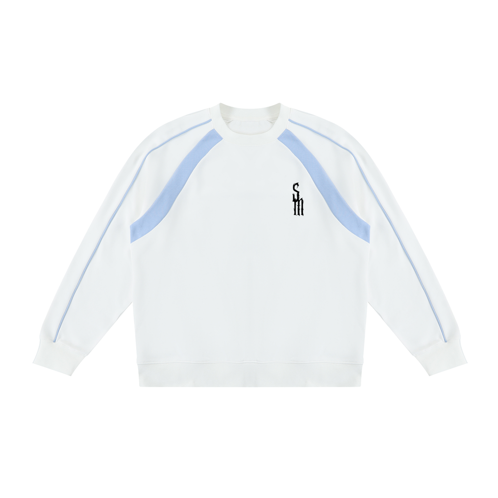 Unisex Color Block Crewneck Sweatshirt