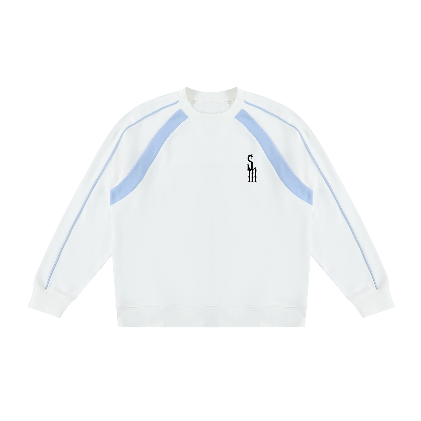 Unisex Color Block Crewneck Sweatshirt