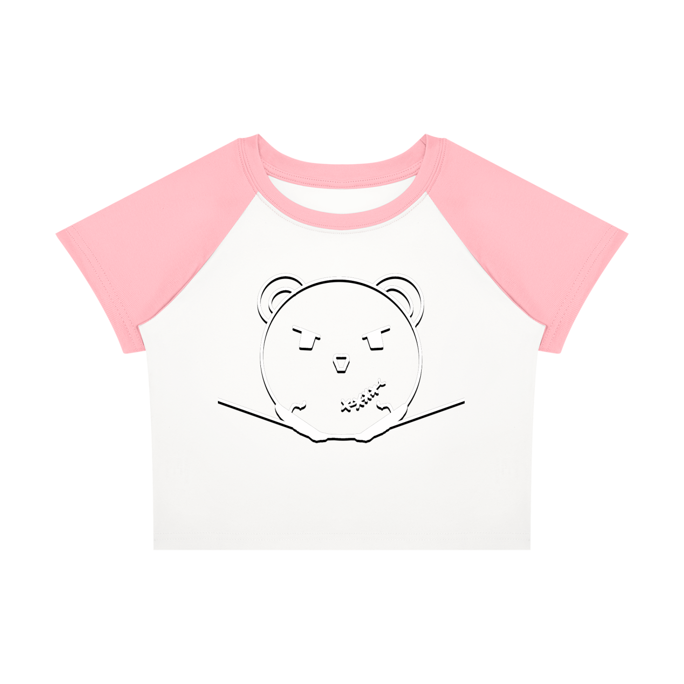 Women’s Raglan Color Block Baby T-Shirt