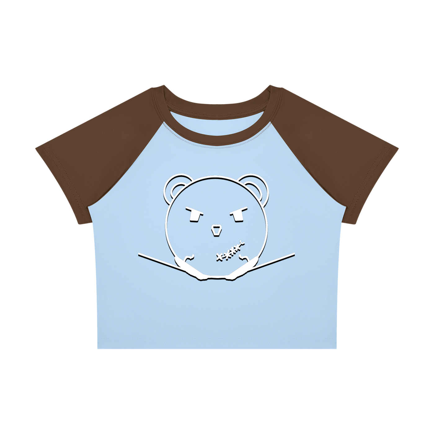 Women’s Raglan Color Block Baby T-Shirt