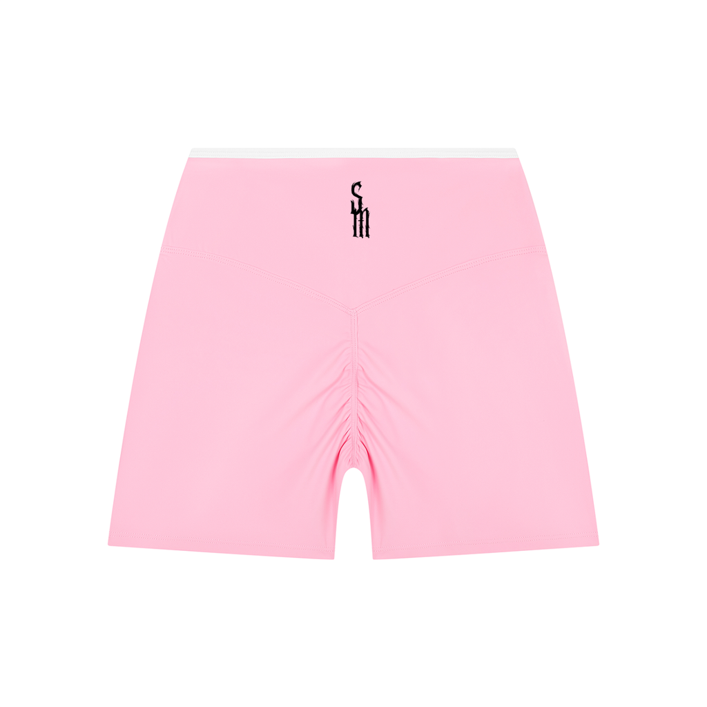 Women’s High Rise Color Block Yoga Shorts