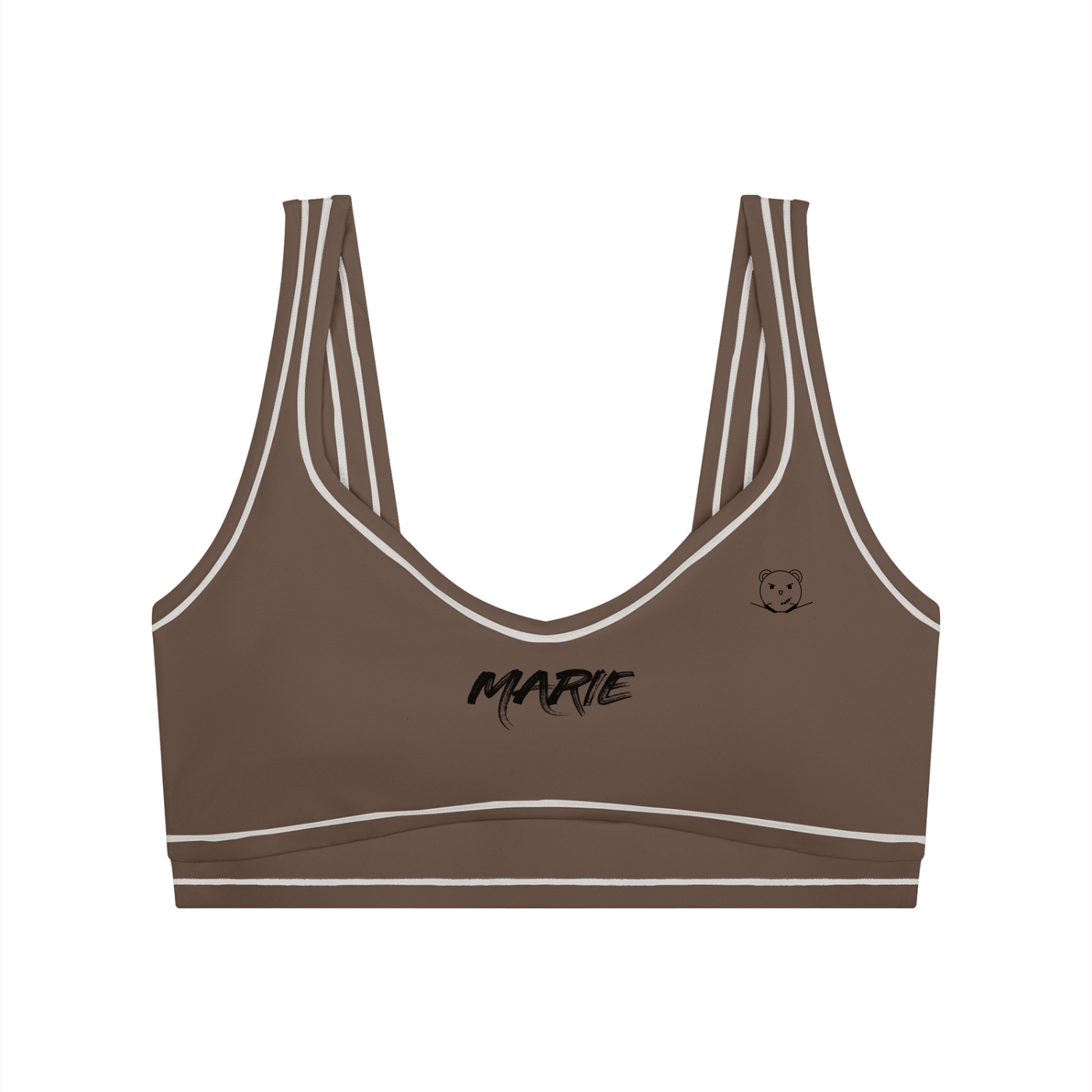 Women’s Topstitching Yoga Sports Bra