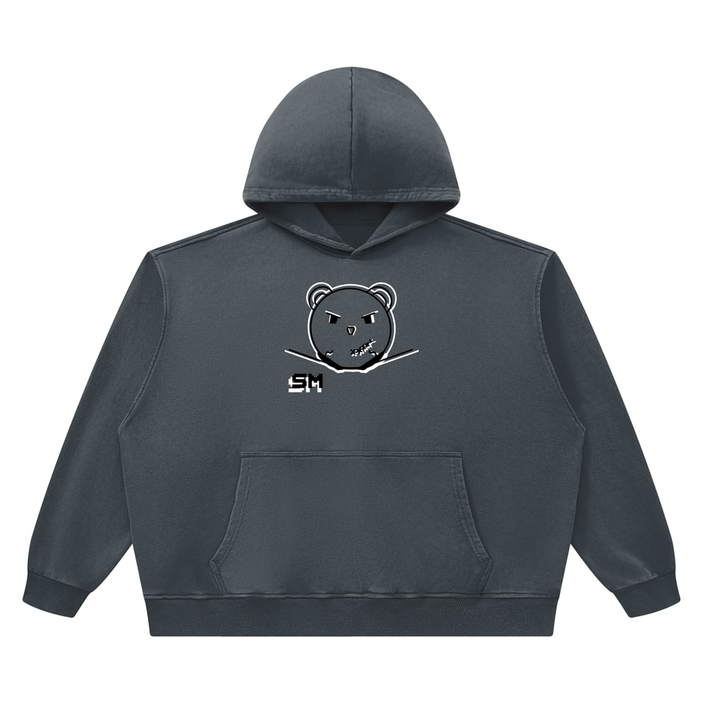 Unisex Heavyweight Vintage Wash Boxy Hoodie