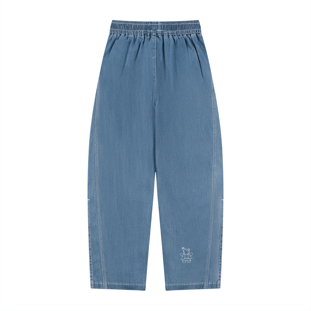 Kid’s Vintage Wash Straight Leg Jeans