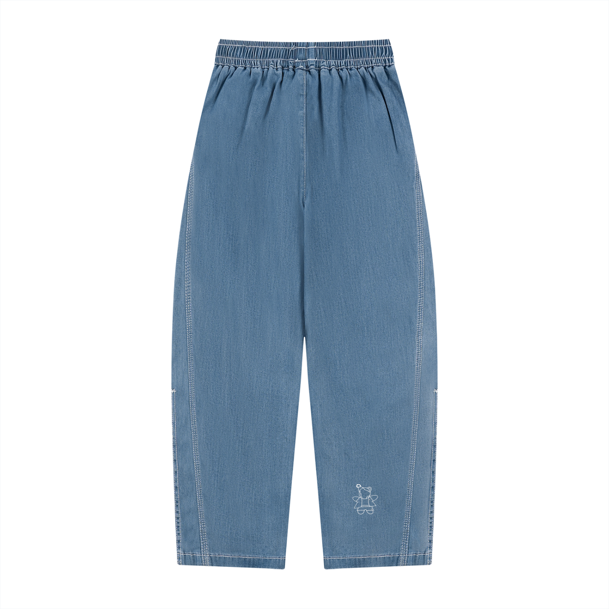 Kid’s Vintage Wash Straight Leg Jeans