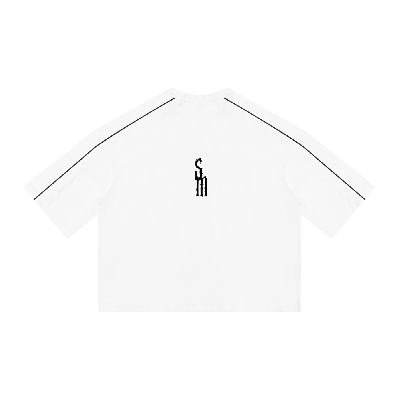 Unisex Heavyweight Boxy Piping T-Shirt
