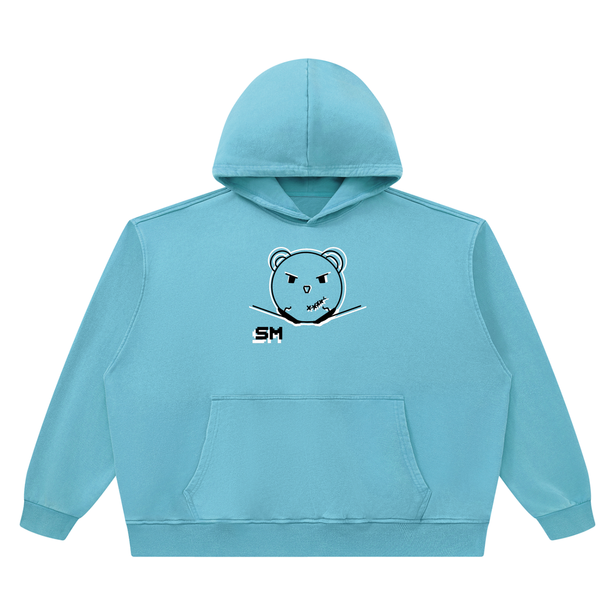 Unisex Heavyweight Vintage Wash Boxy Hoodie