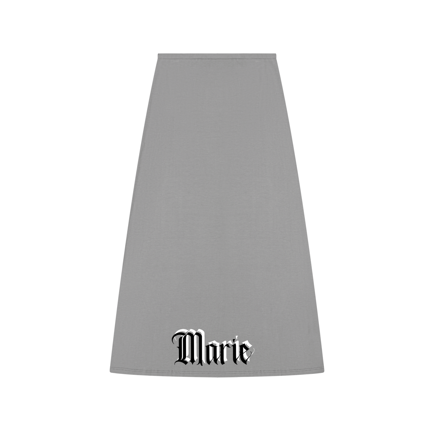Women's Solid Color Knit Maxi Skirt