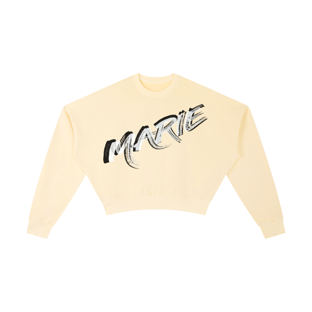 Vintage Washed Cropped Sweatshirt