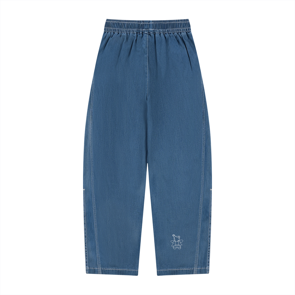 Kid’s Vintage Wash Straight Leg Jeans