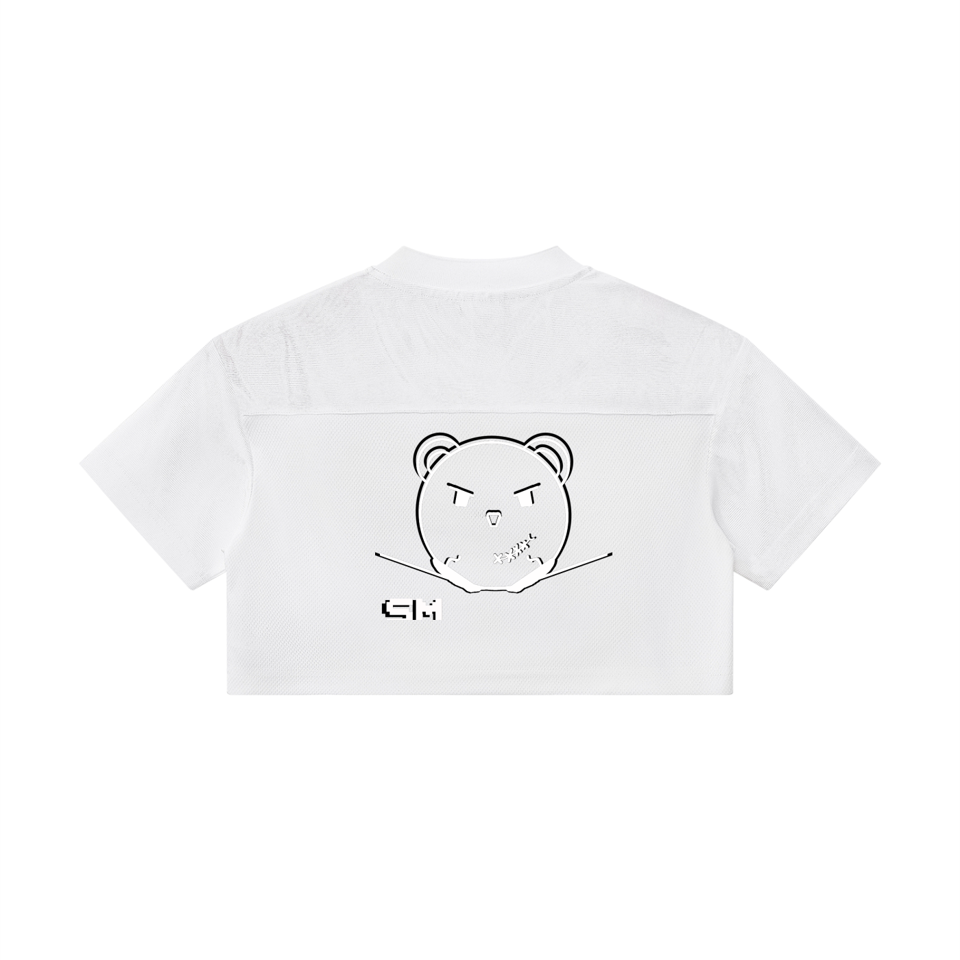 Women’s Cropped Paneled V-Neck Jersey