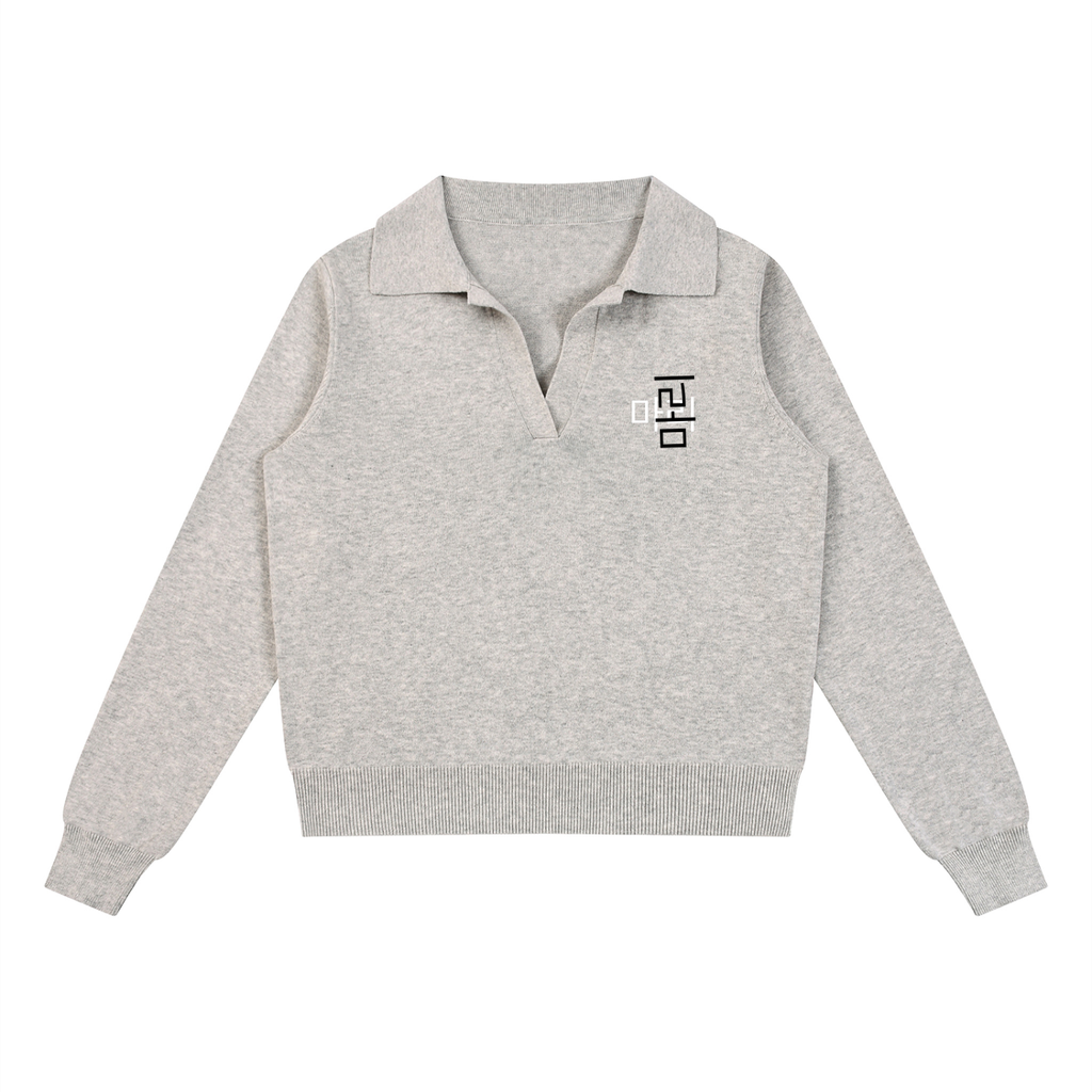 Women’s Collared Pullover Knit Sweater