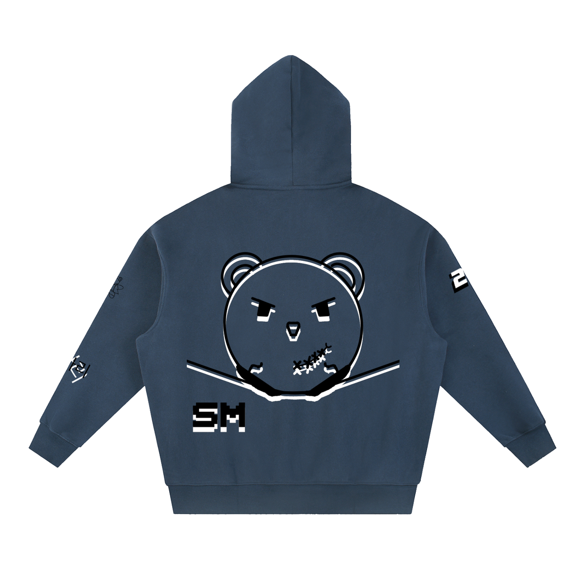Essential Oversized Boxy Fit Fleece Hoodie