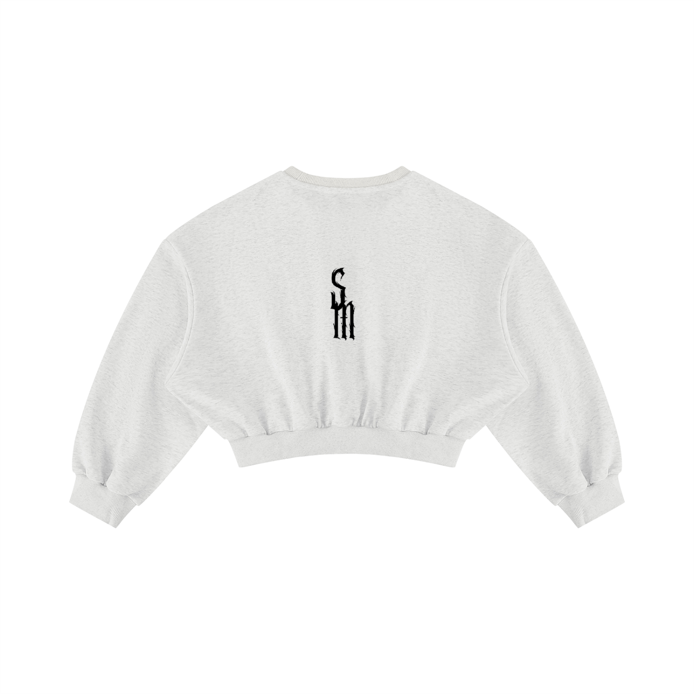 Women's Boxy Cropped Crewneck Sweatshirt