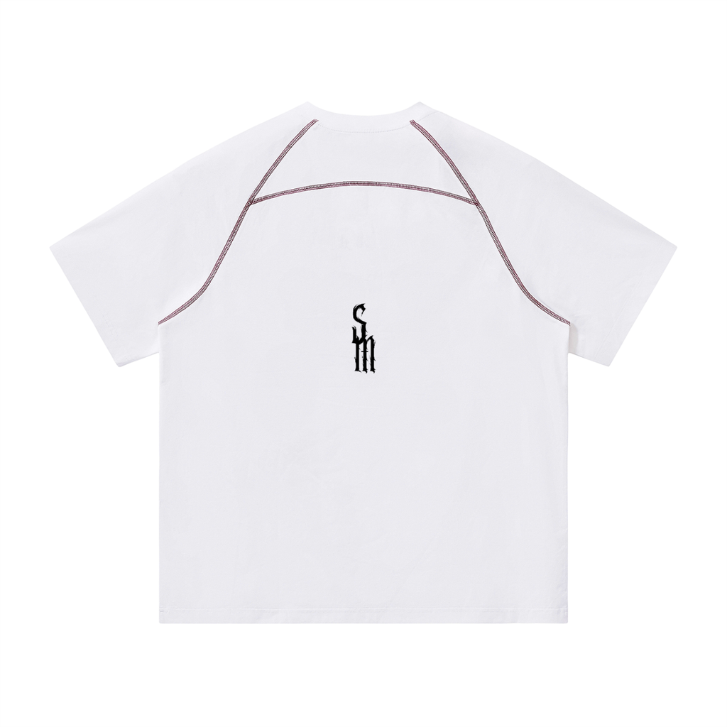 Unisex Contrast Stitch Raglan T-Shirt