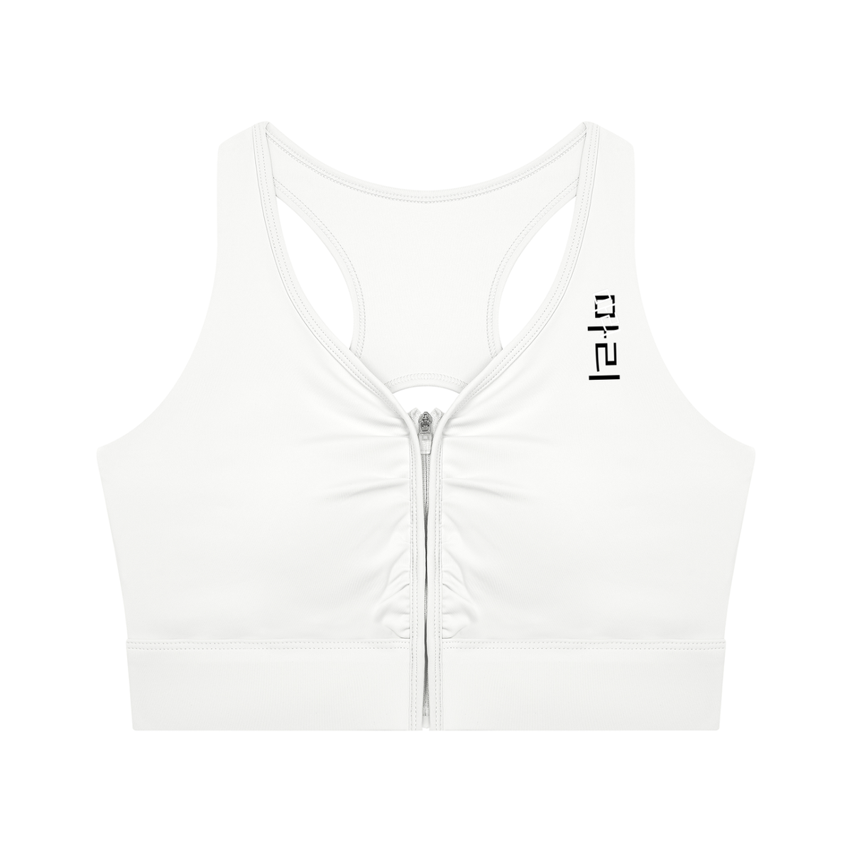 Women’s Cropped Zip Yoga Sports Bra