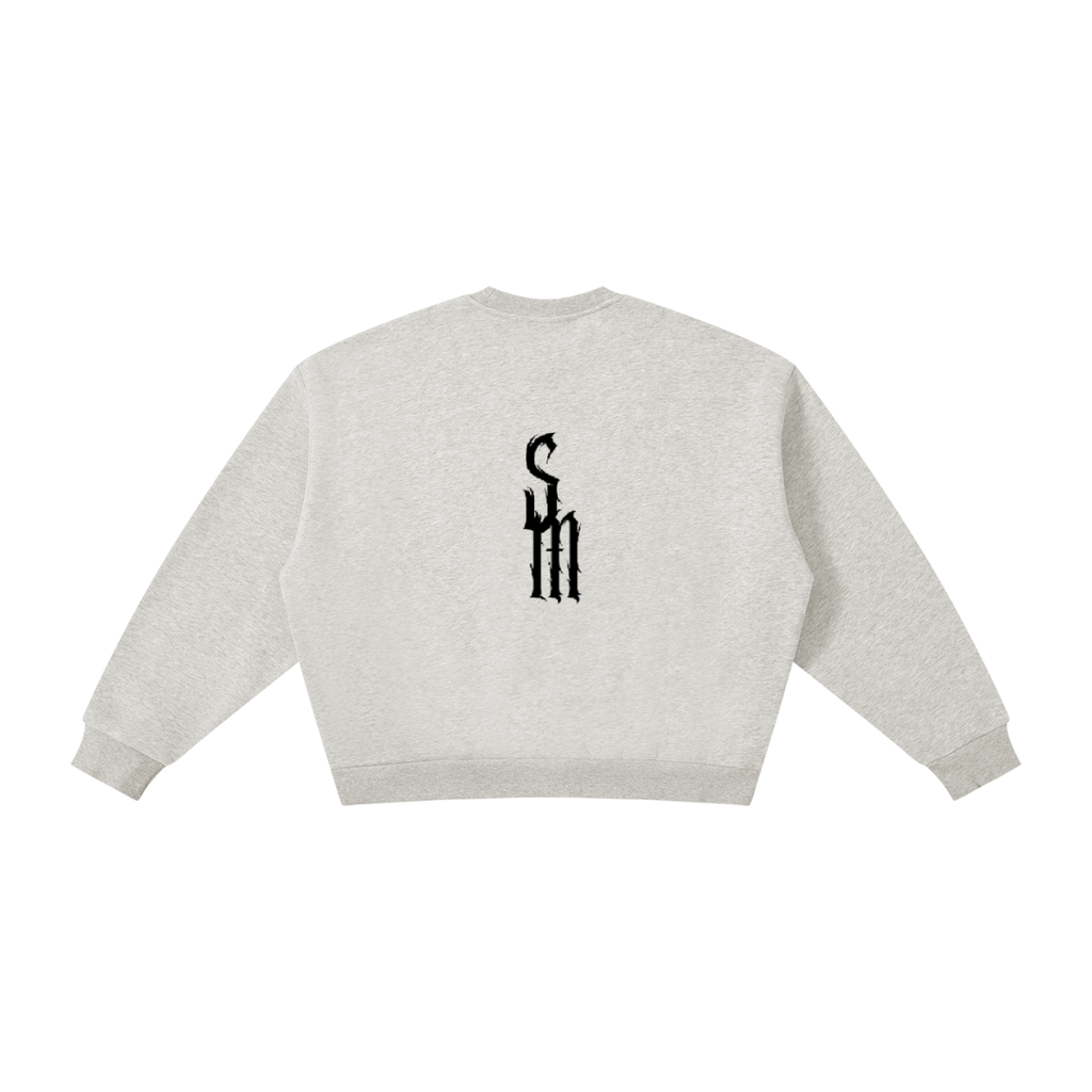 Boxy Fleece Crewneck Sweatshirt