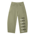 Men's Barrel Leg Pants