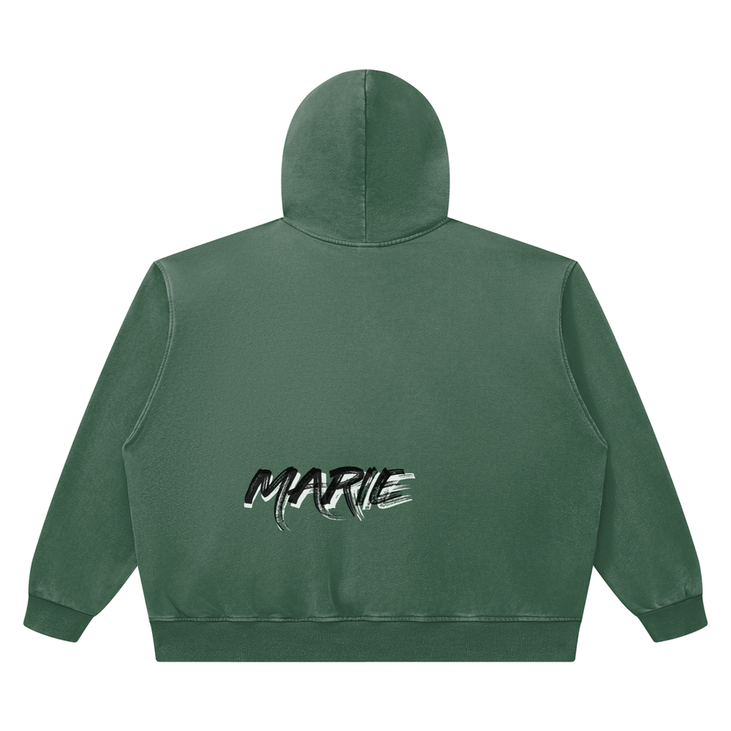 Unisex Heavyweight Vintage Wash Boxy Hoodie