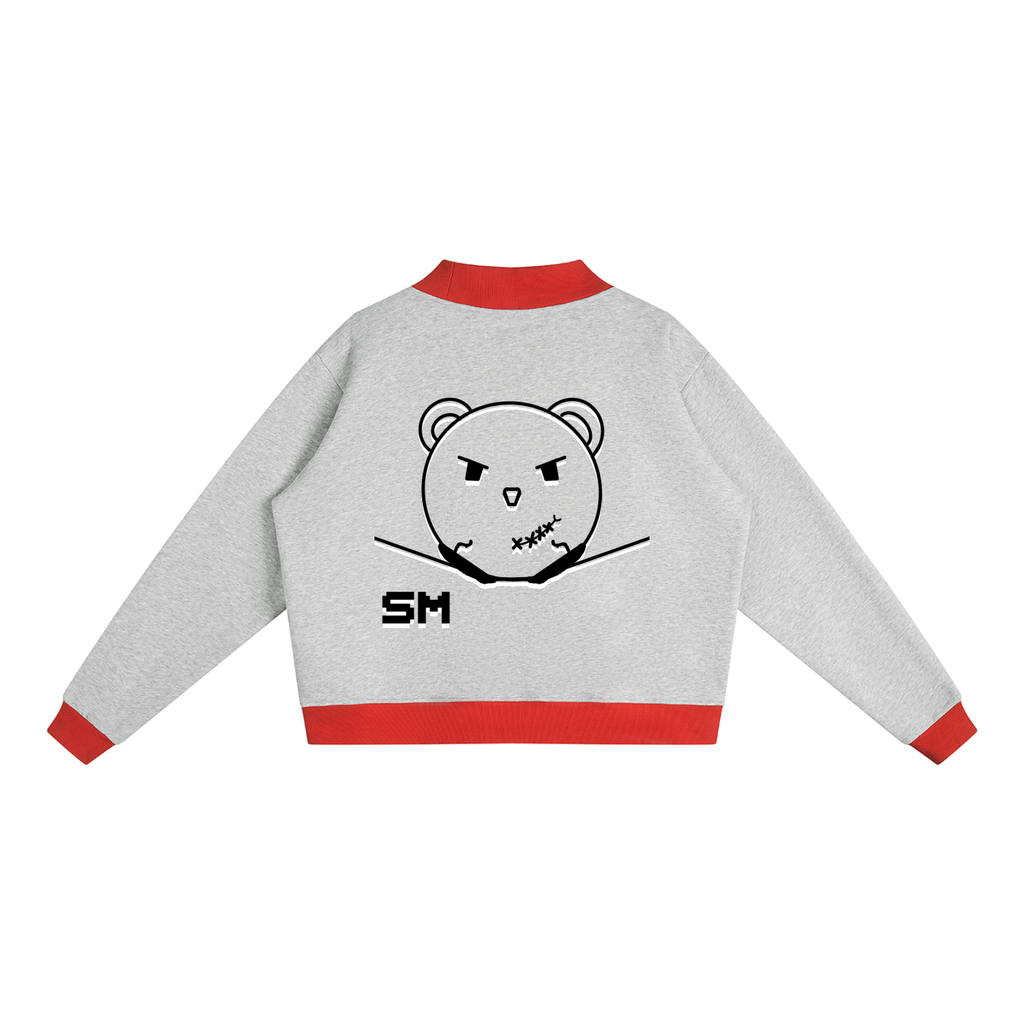 Women’s Mock Neck Crewneck Sweatshirt