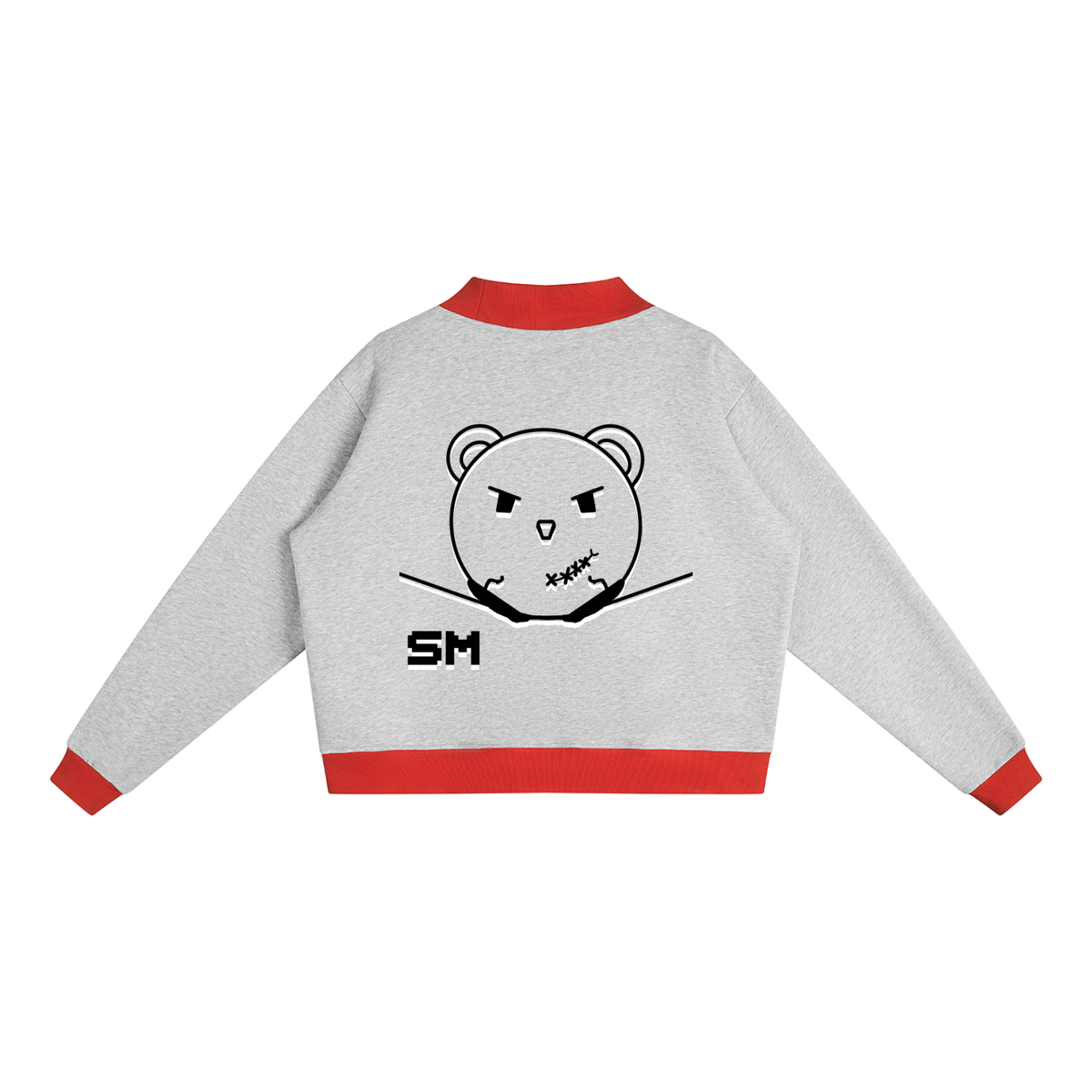 Women’s Mock Neck Crewneck Sweatshirt