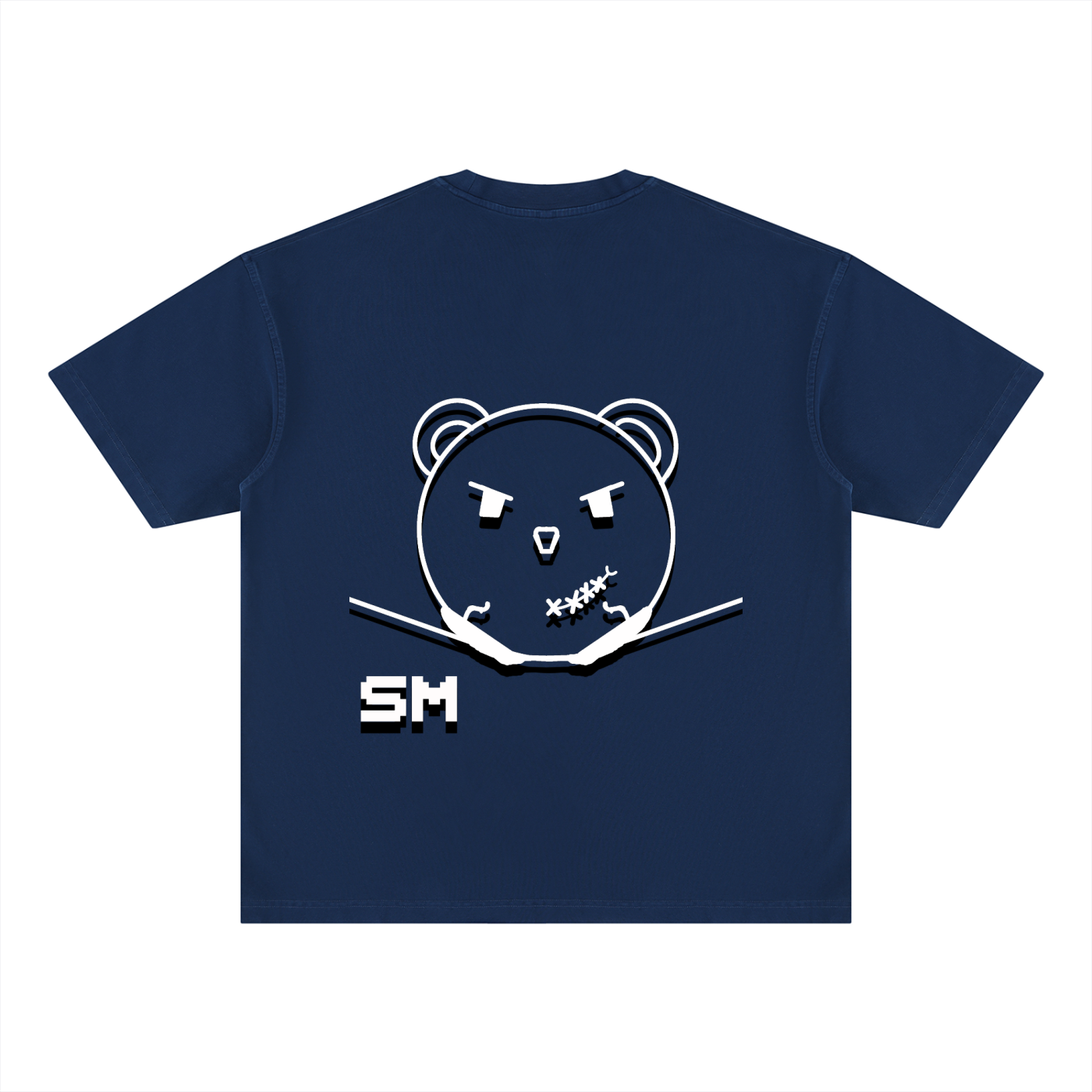 Unisex Vintage Wash Paneling T-Shirt
