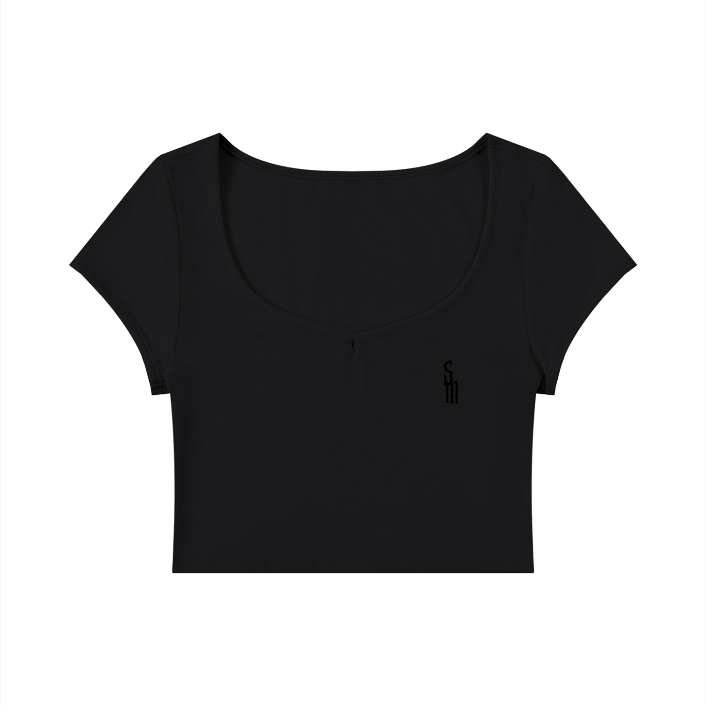 Women's Slim Cap Sleeve Crop T-Shirt