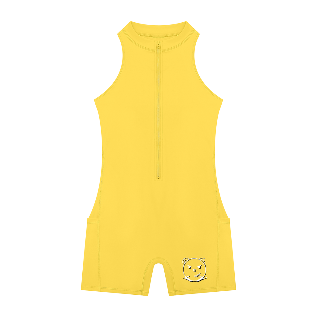 Women’s Quarter-Zip Yoga Romper