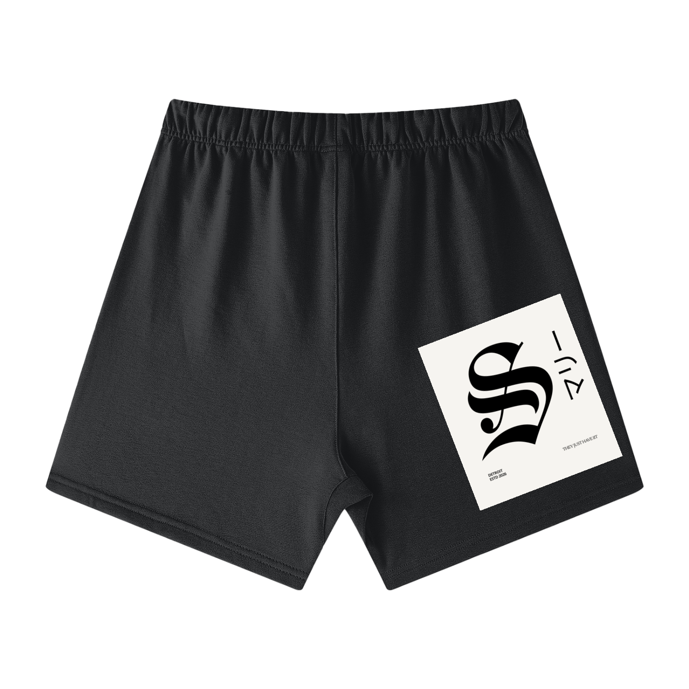 Unisex Earth Tone Loose Fit Cotton Shorts