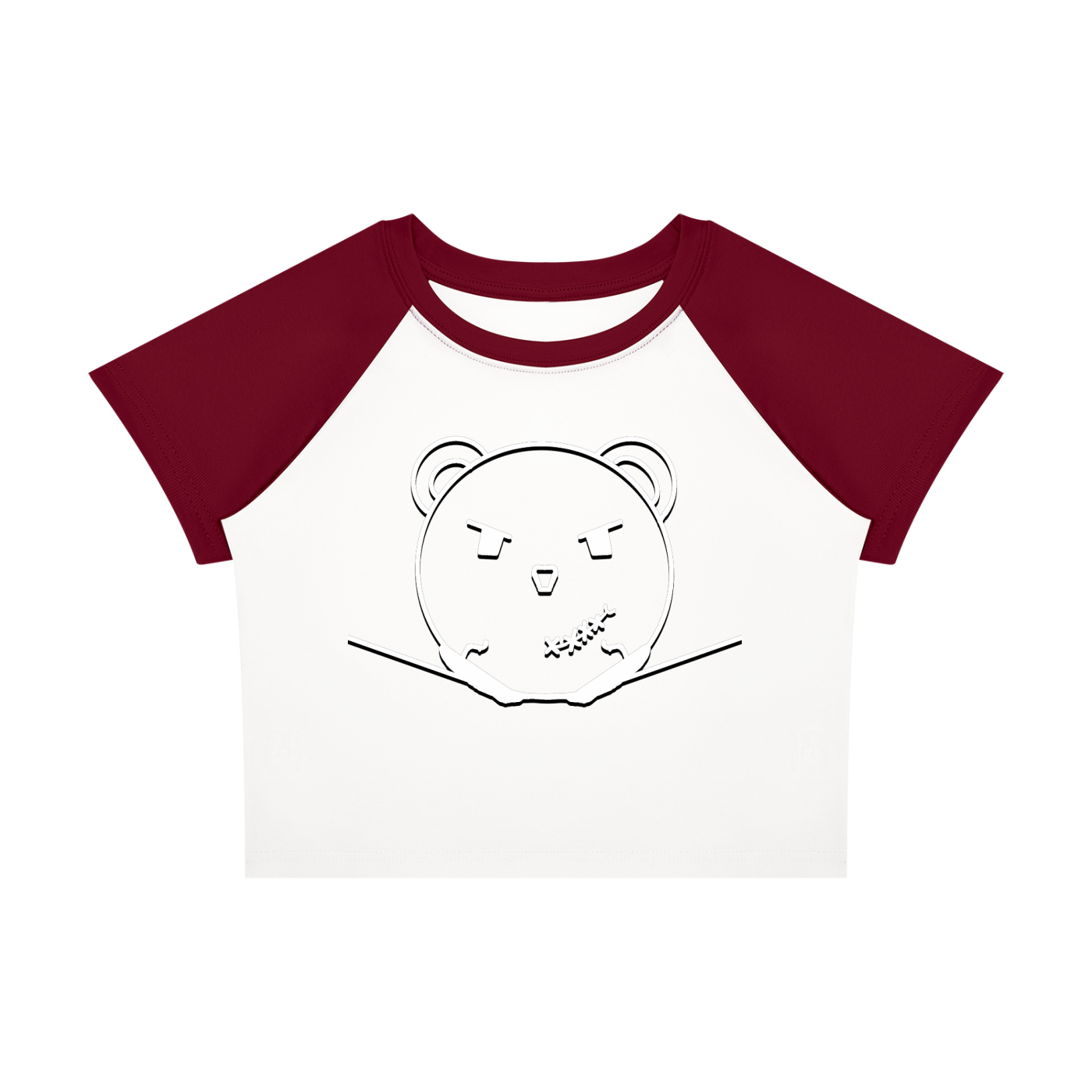 Women’s Raglan Color Block Baby T-Shirt