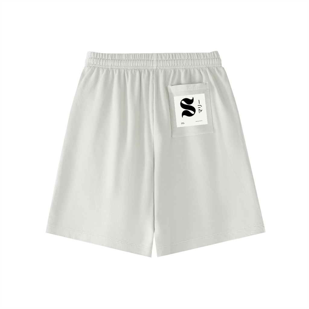 Vintage Wash Cotton Shorts
