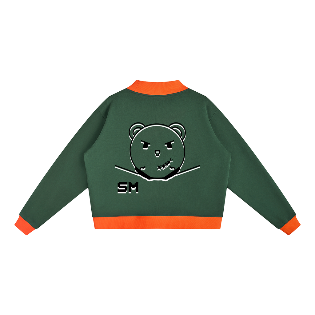 Women’s Mock Neck Crewneck Sweatshirt
