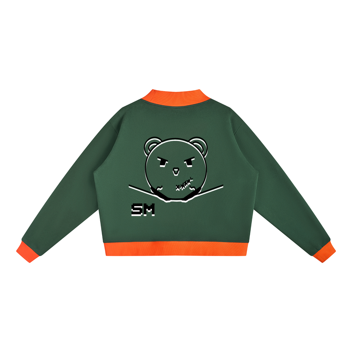 Women’s Mock Neck Crewneck Sweatshirt