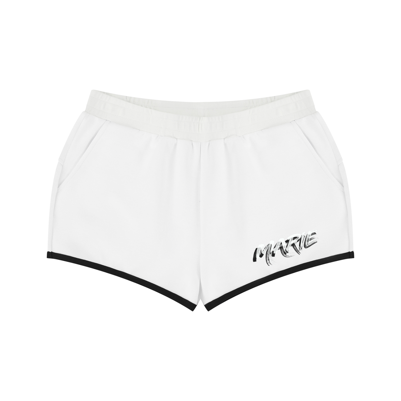 Women's Retro Contrast Binding Shorts
